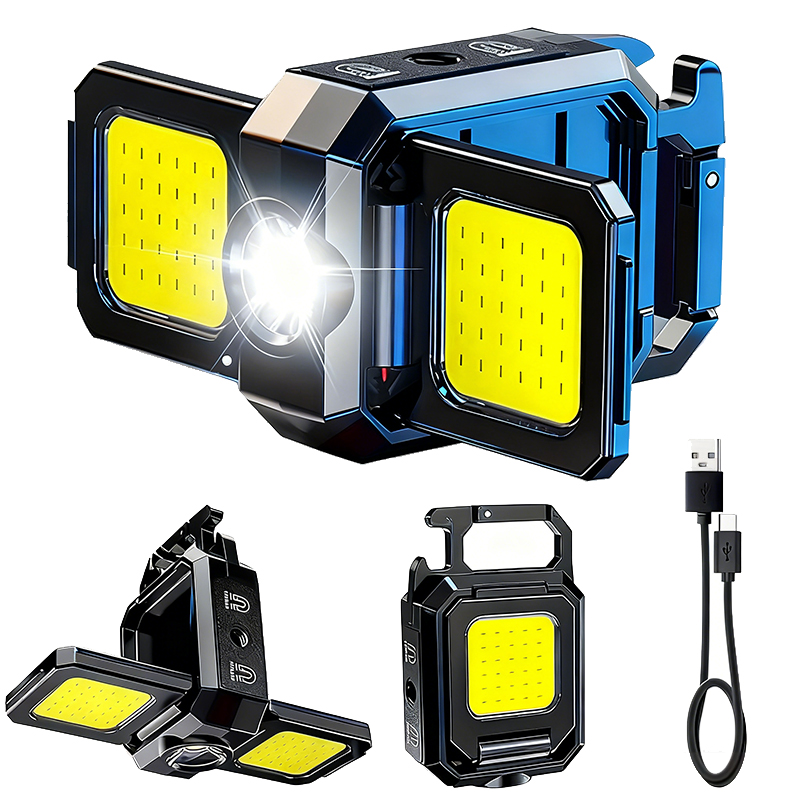 Mini Electronics Gadgets - Mini Flashlight Keychain Light COB Work