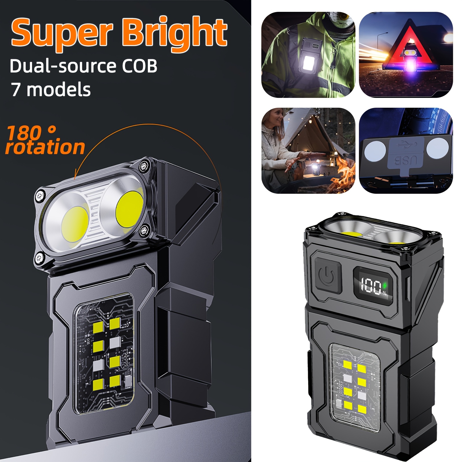 Mini Electronics Gadgets - 2/1Pcs Portable Flashlight Super Bright MINI