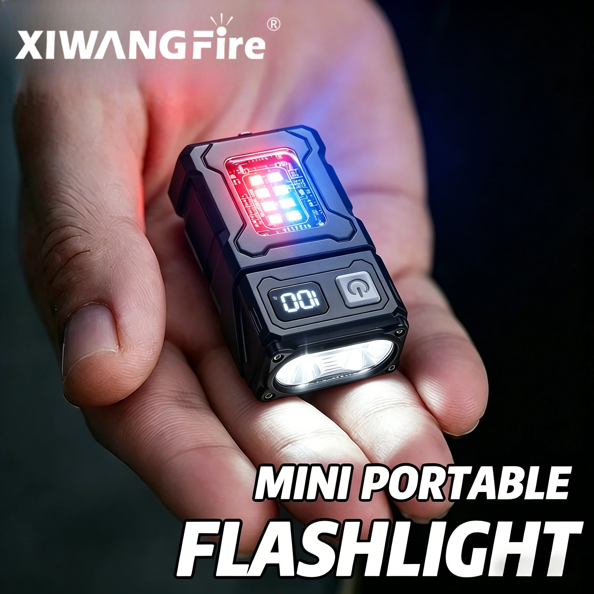 MINI USB Rechargeable LED Flas - đánh giá và giá Mini Electronics Gadgets