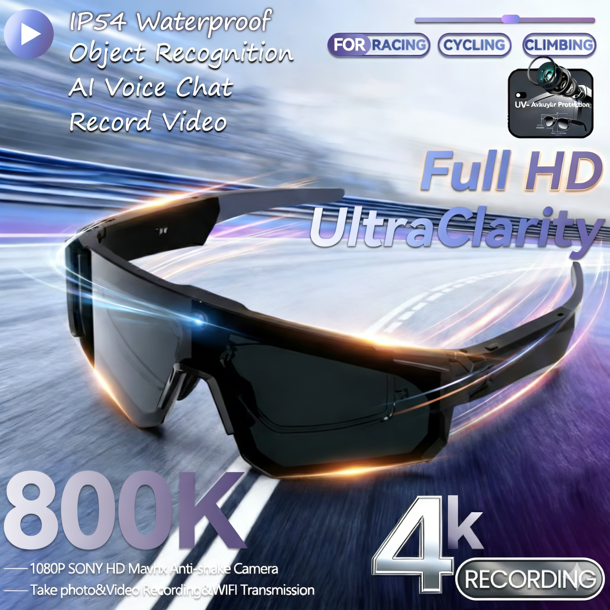 HD 4K 800WCamera 32GB Sport Sm - đánh giá và giá Action Camera 4K