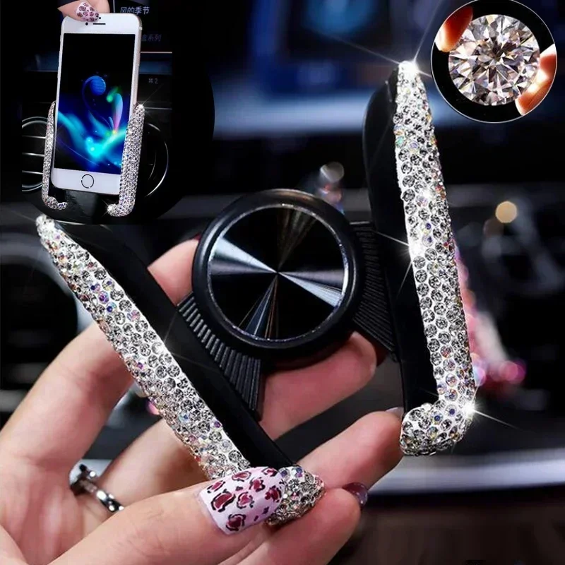 NEW Car Phone Holder Diamond C - đánh giá và giá Mobile Electronics Gadgets