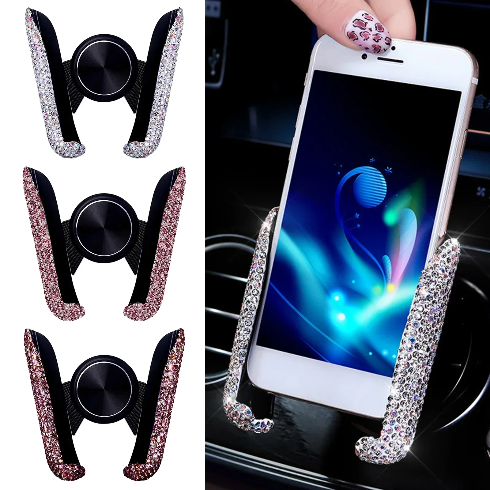 NEW Car Phone Holder Diamond C - đánh giá và giá Mobile Electronics Gadgets