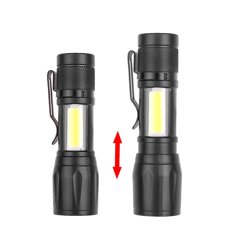 Mini LED Flashlight COB+XPE Po - đánh giá và giá Mini Electronics Gadgets
