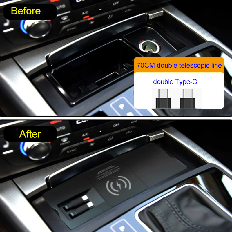 For Audi A6L A7 C7 Wireless Ch - đánh giá và giá Mobile Electronics Gadgets