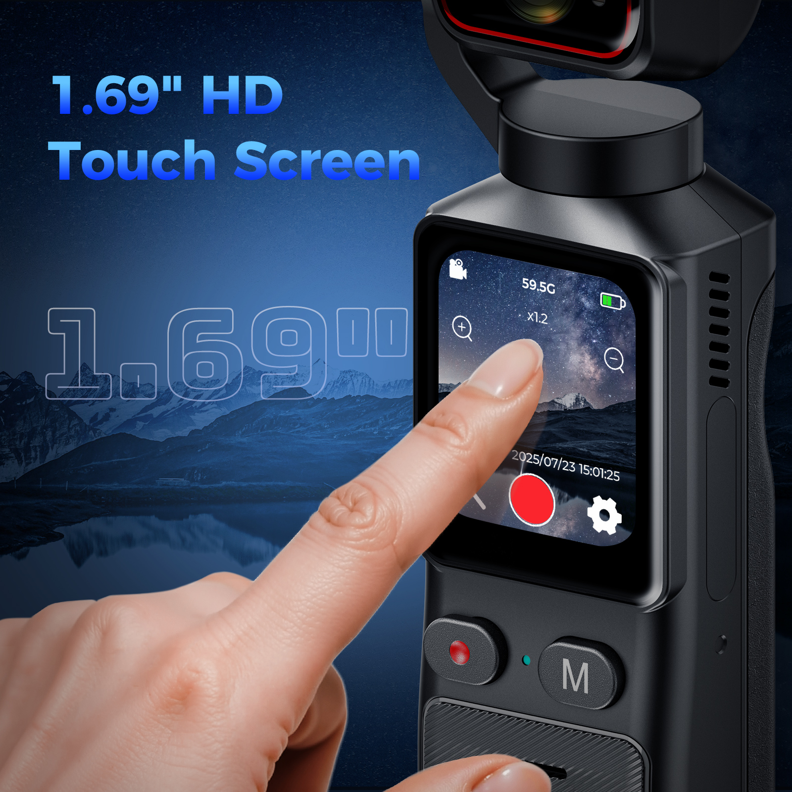 4K Action Camera WiFi 1.69 Inc - đánh giá và giá Action Camera 4K
