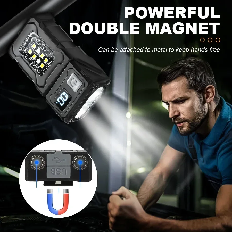 2/1Pcs Portable Flashlight Sup - đánh giá và giá Mini Electronics Gadgets