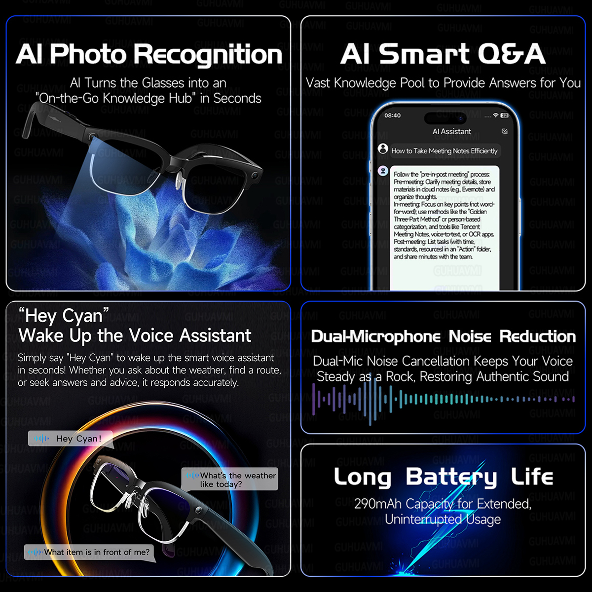New HOT Business Smart Glasses - đánh giá và giá Action Camera 4K