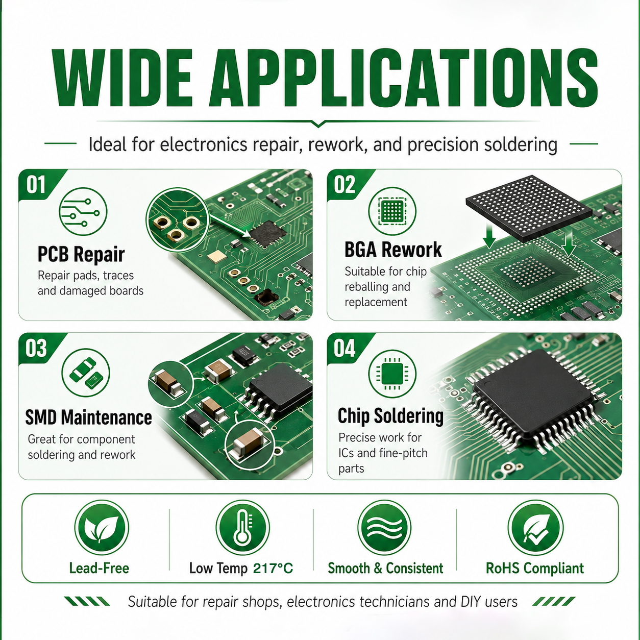 SAC305 Solder Paste Welding Ti - đánh giá và giá Electronics Home Gadgets