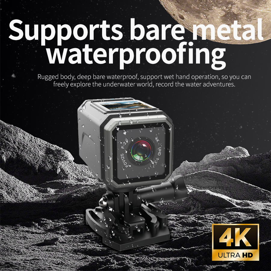 4K EIS Action Camera 125° Wide - đánh giá và giá Action Camera 4K