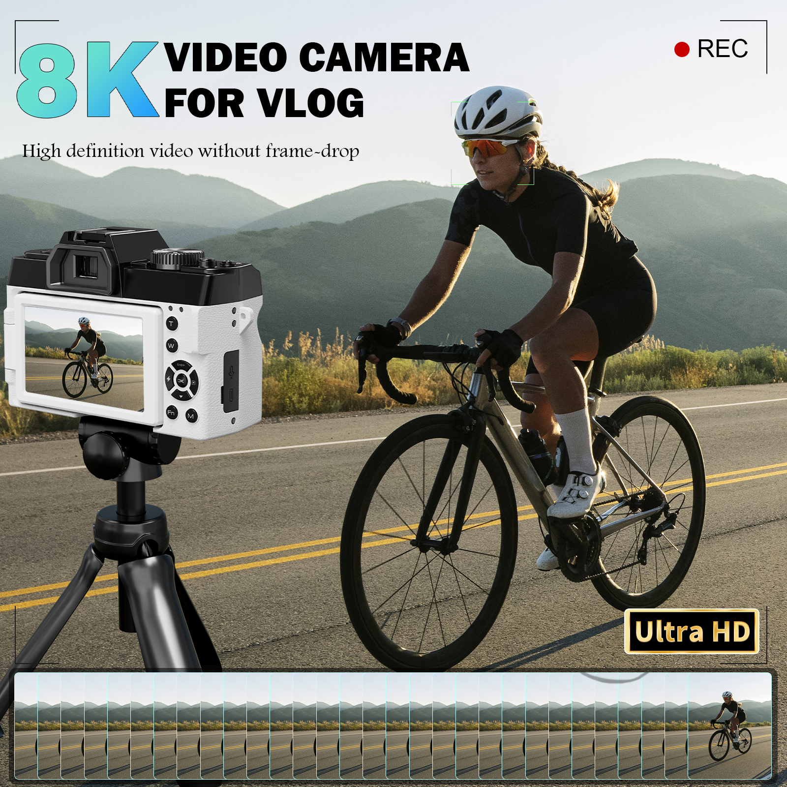 NBD 8K Vlog Camera 64MP Digita - đánh giá và giá Electronics Home Gadgets