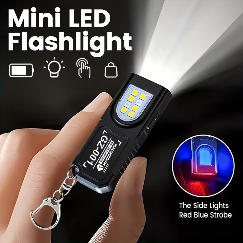 Mini COB LED Keychain Flashlig - đánh giá và giá Mini Electronics Gadgets